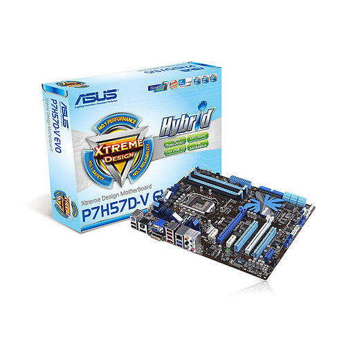 ASUS P7H57D-V EVO SLI , CROSS FIRE & USB 3 SATA 6G LGA 1156 !!!