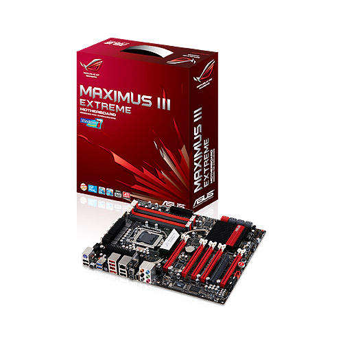 ASUS Maximus III Extreme LGA1156 SATA 6G USB3 SLI\Crossfire 3way Ready!!!!