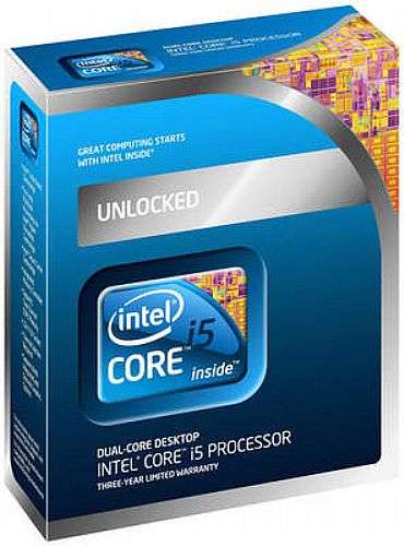 Intel CPU i5-655K  LGA1156 3.20GHz Overclocking Enabled With TURBO BOOST!!!!