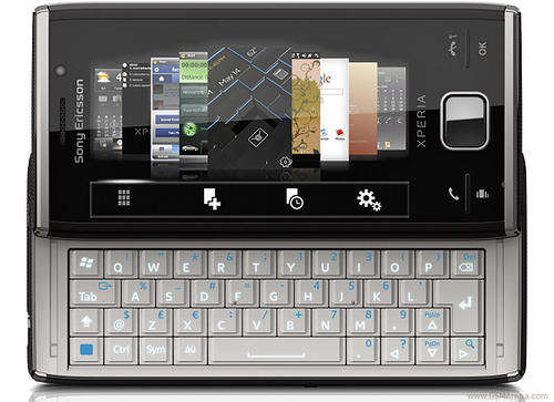 Sony Ericsson X2 Xperia (Black/Silver), Free Insured Shipping