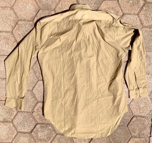 Koevoet Khaki long sleeve shirt - Large size