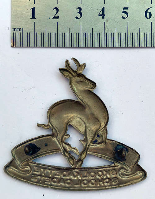 3 x Cadet Corps cap/beret badges