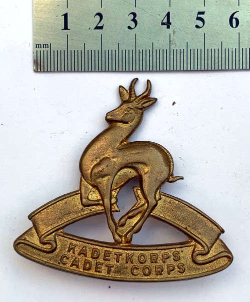 3 x Cadet Corps cap/beret badges