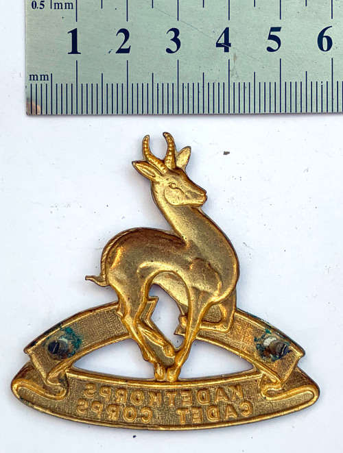 3 x Cadet Corps cap/beret badges