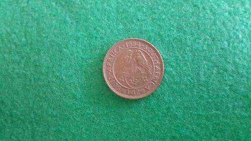 1954 1/4D Farthing South Africa Coin