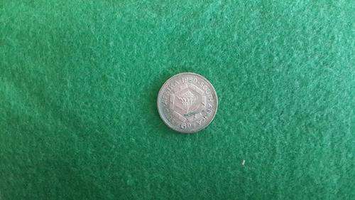 1960 6D Sixpence 0.500 silver coin