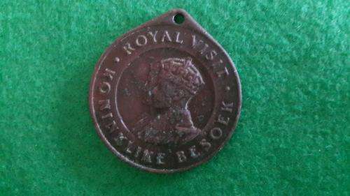 1947 Union of South Africa Royal Visit Bronze Medal