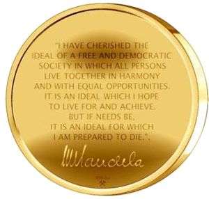 1/2oz Gold Coin: Mandela Mint Mark 2010 for sashk only please