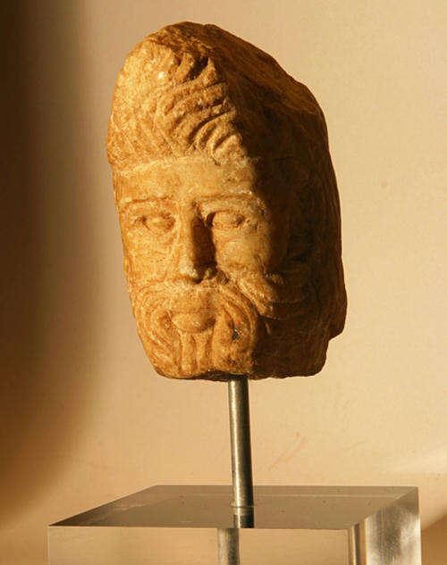 Roman marble head