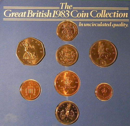 1983 British Con collection....full un-circulated set