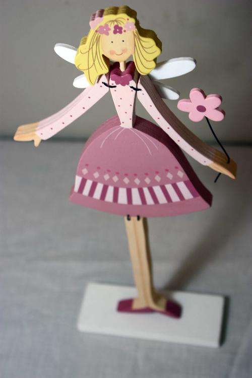 Wooden Fairy Ornament
