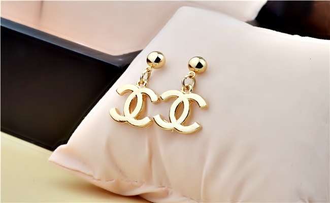 Faux Chanel Earrings