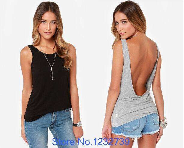 Open back vest