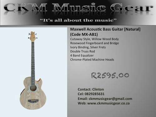Maxwell Acoustic Bass Guitar