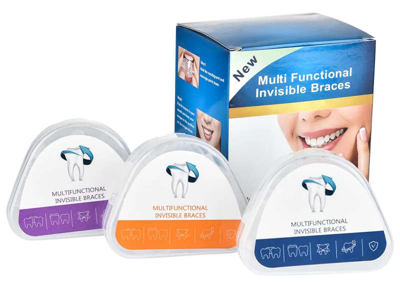 Teeth Aligner - Complete 3 stage Set - Adult - invisible