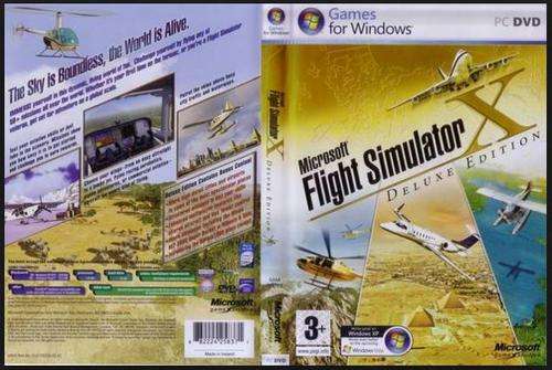 Microsoft flight simulator x deluxe edition