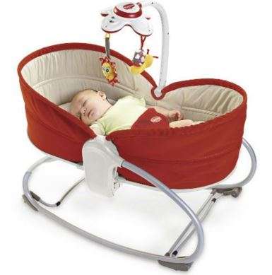 Tiny Love 3-in-1 baby rocker napper Red (USED)