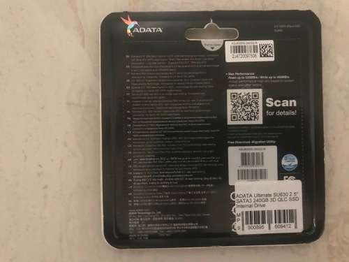 NEW Adata 240GB 2.5 inch SSD