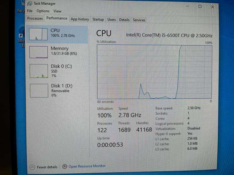 MONSTER Lenovo M900, 32GB RAM, 1TB SSD, i5 6th Gen