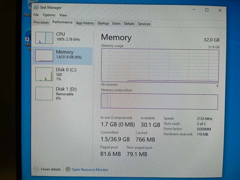 MONSTER Lenovo M900, 32GB RAM, 1TB SSD, i5 6th Gen