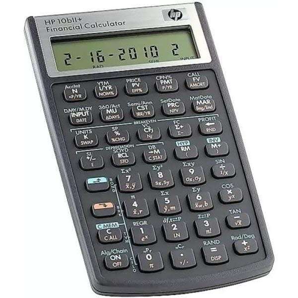 HP 10bII+ Financial Calculator