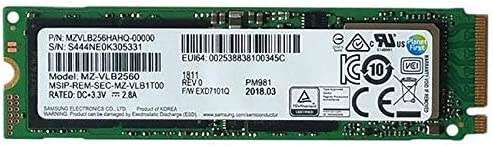 Samsung MZVLB256HAHQ-000H1 - 256GB M.2 PCIe NVMe 2280