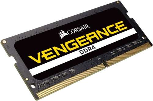 Corsair CMSX16GX4M1A2400C16 Vengeance LPX 16GB DDR4 2400MHz CL16 Notebook Memory