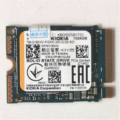 Kioxia M.2 2230 1TB PCI-E Gen4 X4 NVMe OEM SSD