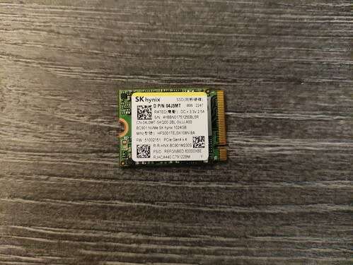 SK Hynix BC901 1TB (1024GB) M.2 PCI-e GEN 4X4 NVME SSD Internal Solid State Drive 2230