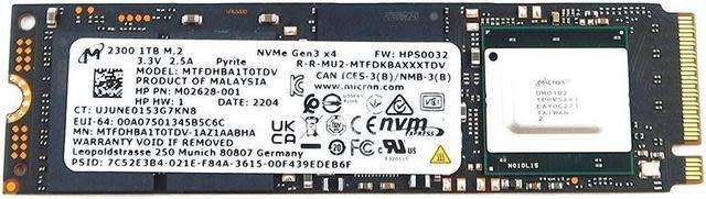 Micron 2300 1TB NVMe SSD M.2 2280 - MTFDHBA1T0TDV