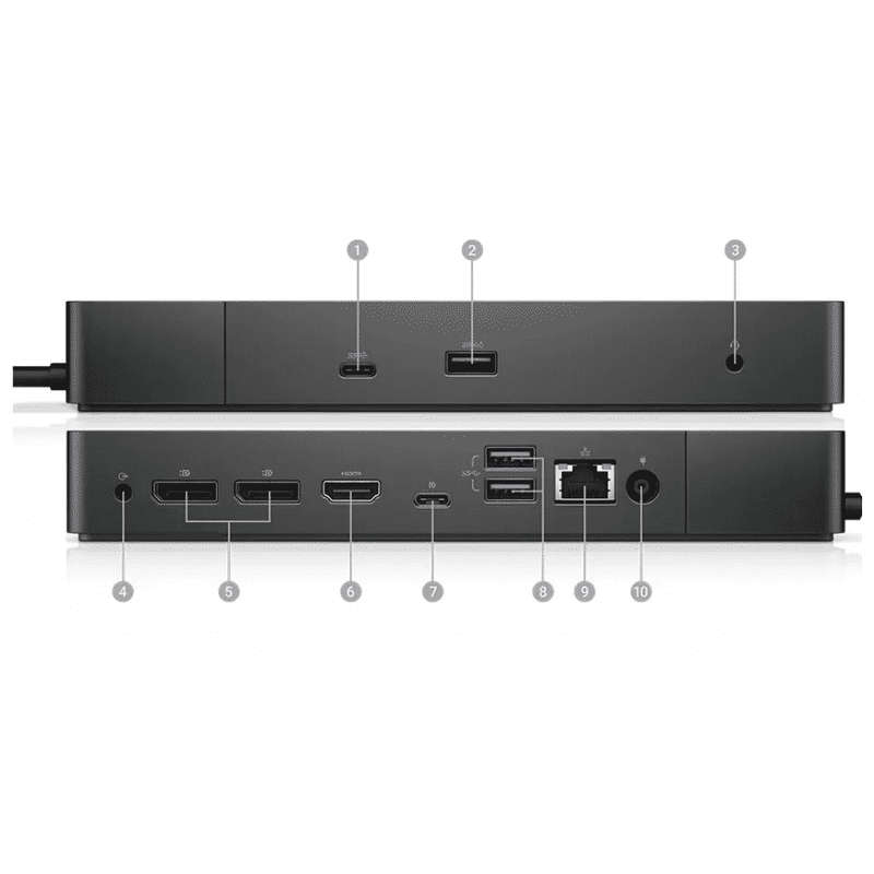 Dell WD19 USB - C Dock with 180W AC Adapter