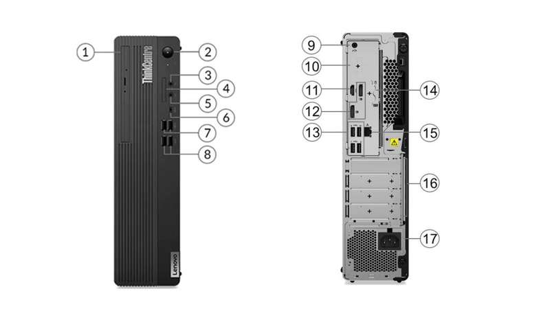Lenovo ThinkCentre M80s Gen 3 SFF PC- i5-12500| 16GB| 512GB SSD | Wifi |Windows 11 Pro - Warranty