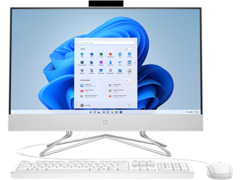 HP All-in-One 24 - i7-1065G7|16GB|512GB SSD|Wifi|Windows 11 Pro - -dp0000ni