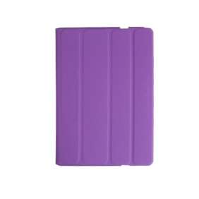 Purple - Hard Shell Smart Cover Case for Ipad 2