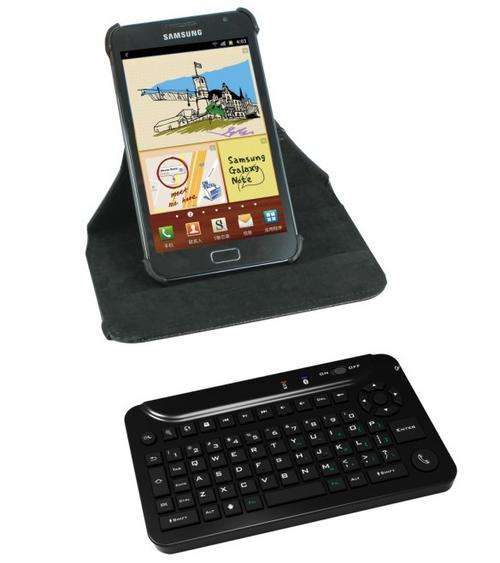 SAMSUNG GALAXY Note - N7000 Case - Removable Wireless Bluetooth Keyboard