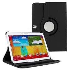 Black - 360 Rotation Leather Case Cover Folio for Galaxy Note 2014 - Galaxy Note 10.1 2014