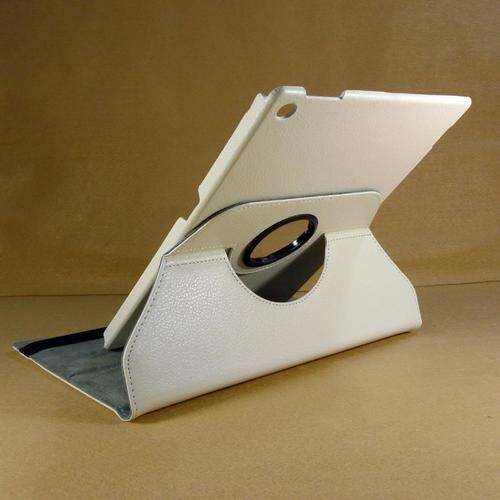 White - 360 Rotation Leather Case Cover Folio for Sony Xperia Tab Z