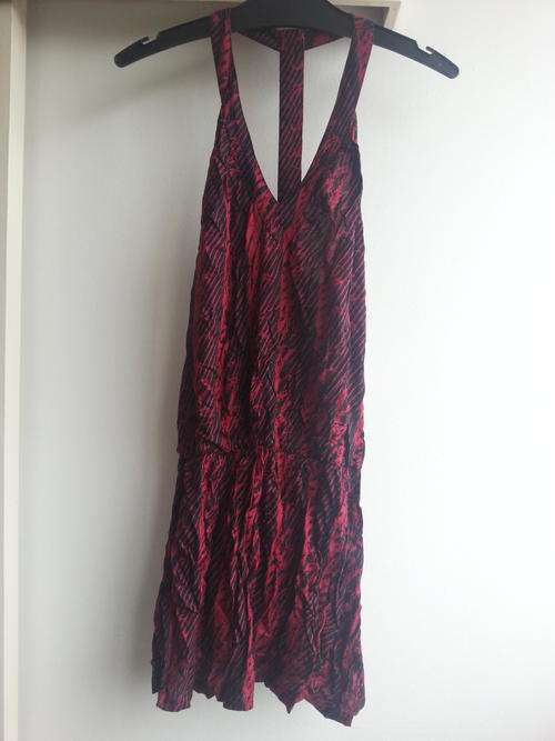 Element ladies Tank Short Summer dress - Small - Maroon