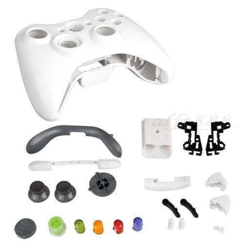 Xbox 360 - New Full Shell + Buttons for Xbox 360 Wireless Controller