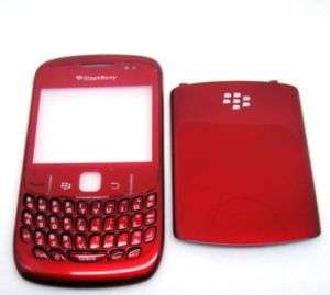 BlackBerry 8520 Replacement Housing-Bezel-Face -----RED