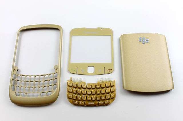 GOLD - BlackBerry 8520 Replacement Housing-Bezel-Face
