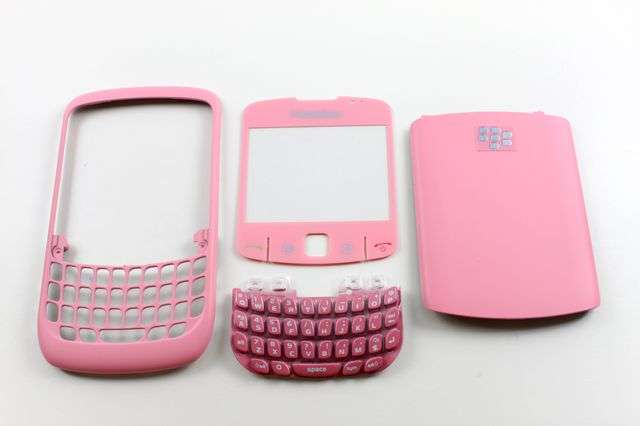 PINK - LIGHT - BlackBerry 8520 Replacement Housing-Bezel-Face