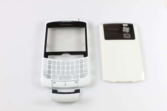White - BlackBerry 8300/8310/8320 Replacement Housing-Bezel-Face