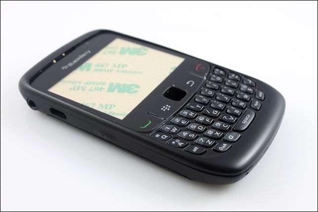 BLACK - FULL BlackBerry 8520 Replacement Housing-Bezel-Face