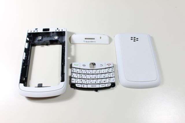 WHITE - BlackBerry 9700 Replacement Housing-Bezel-Face