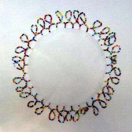 THIS LISTING IS FOR - c jvisagie - Ethnics - Jug Nets - Beaded