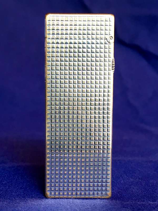Dunhill Rollagas Lighter, Hobnail Pattern - Serviced, 6 Month Guarantee