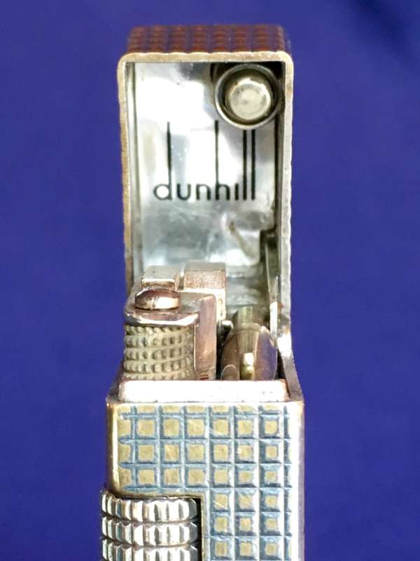 Dunhill Rollagas Lighter, Hobnail Pattern - Serviced, 6 Month Guarantee