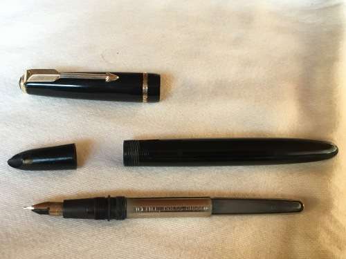 Parker England Lady Duofold Fountain Pen, 1958 - 1960, BROKEN NIB