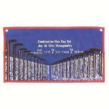 25 PCE ALLEN KEY SET